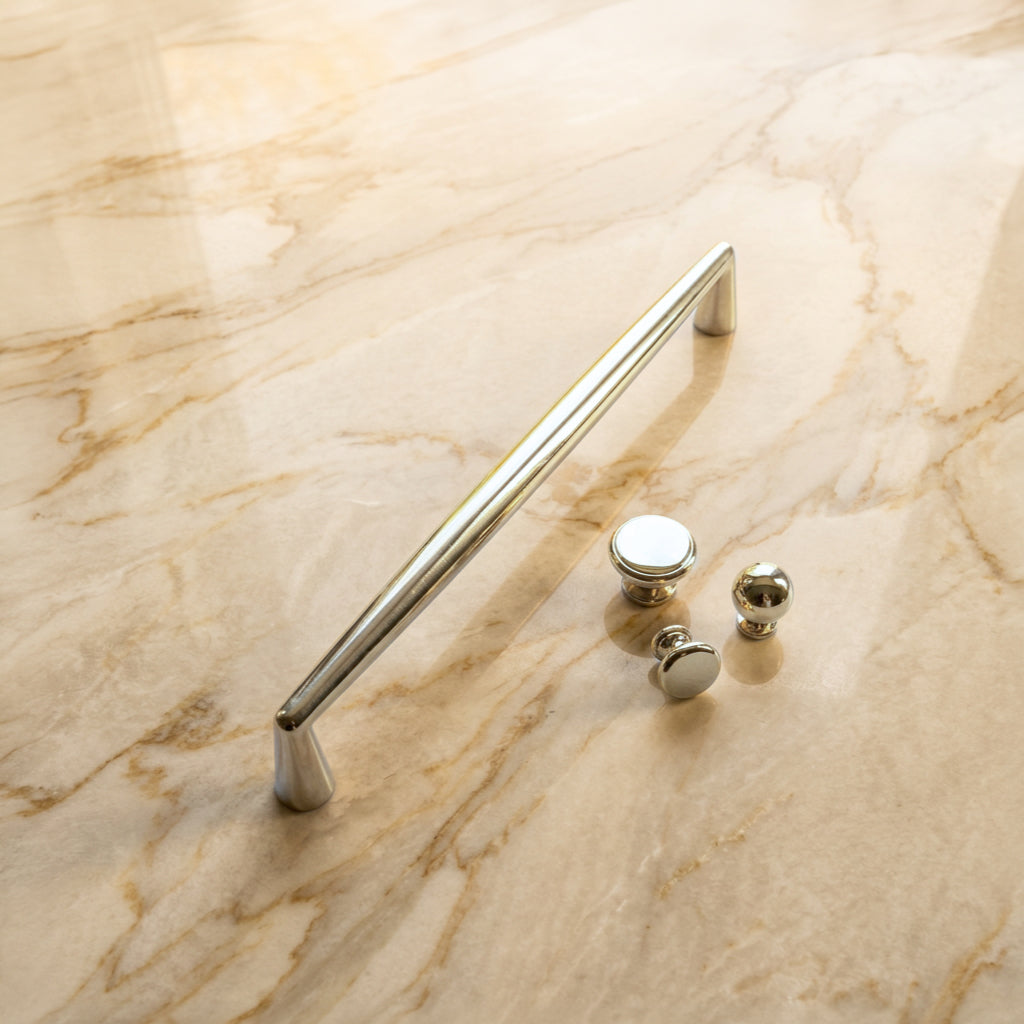 Polished Nickel Appliance Pull - Axis Pull
