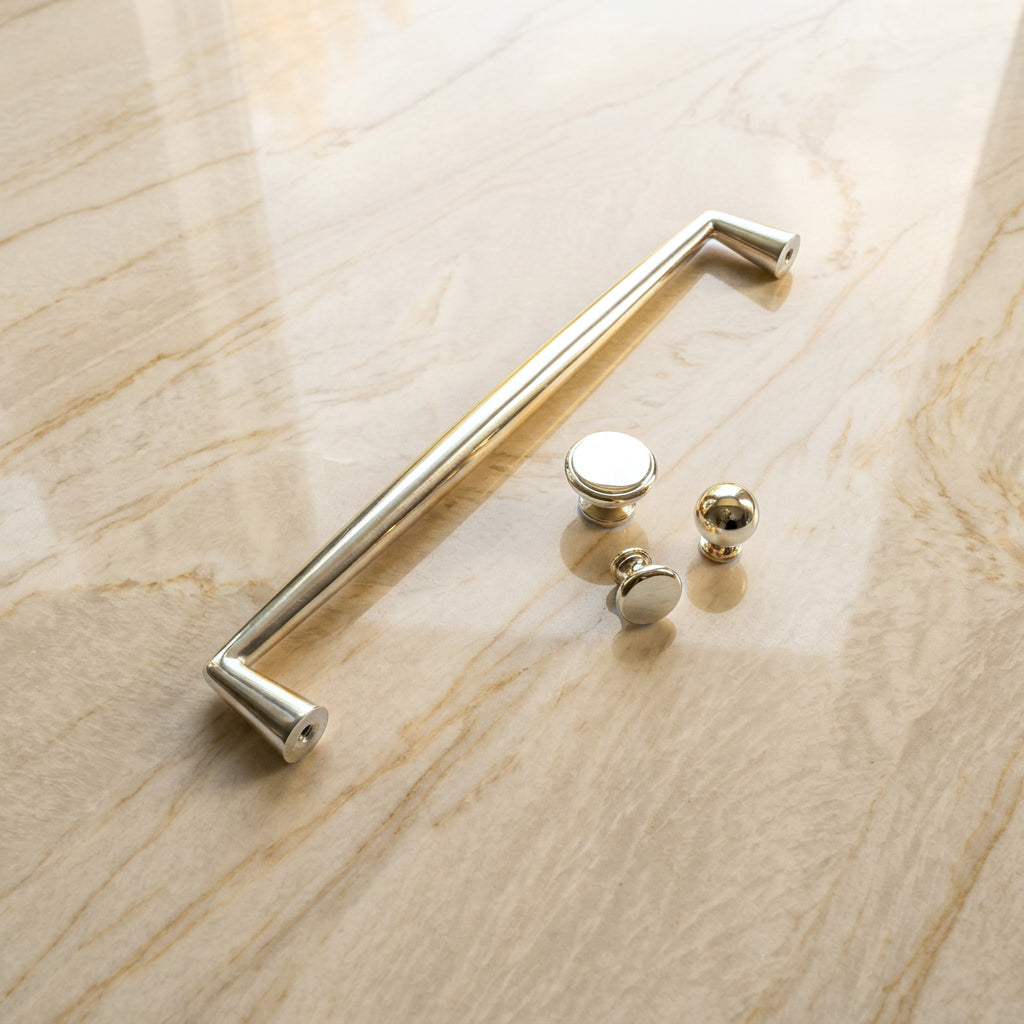 Polished Nickel Appliance Pull - Axis Pull