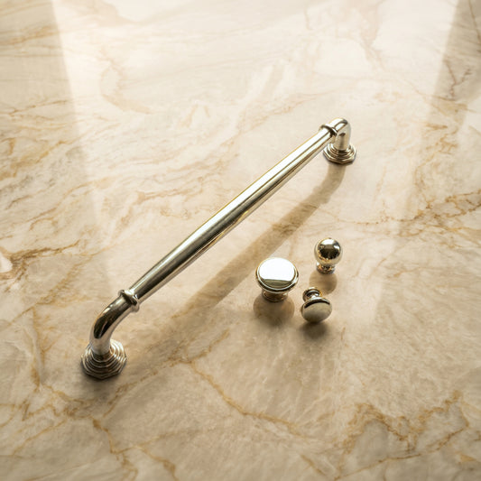 Polished Nickel Appliance Pull - Oxfordshire Pull